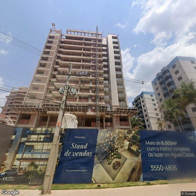 Imagem estática do "Street View" da localização