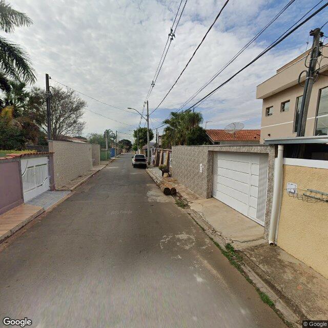 Imagem estática do "Street View" da localização