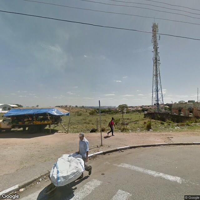Imagem estática do "Street View" da localização