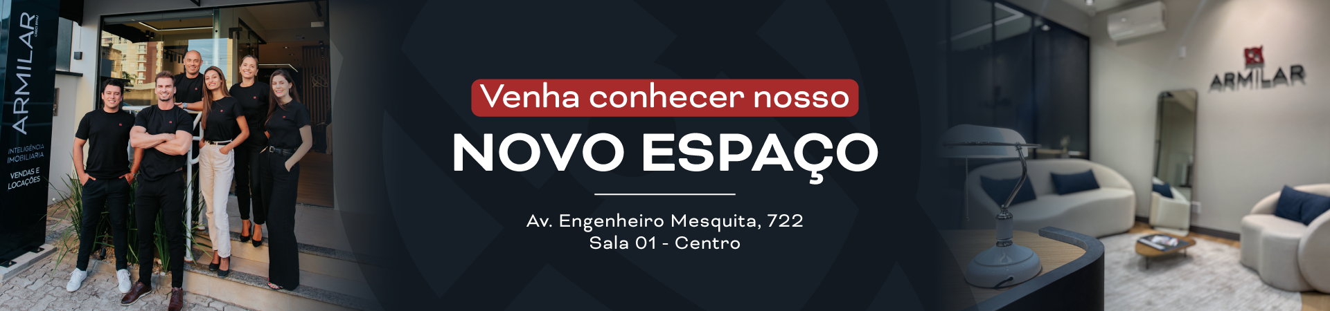 Armilar Inteligência Imobiliária CRECI-SC 8914J | Luiz Junior Corretor de Imóveis CRECI-SC 23245F
