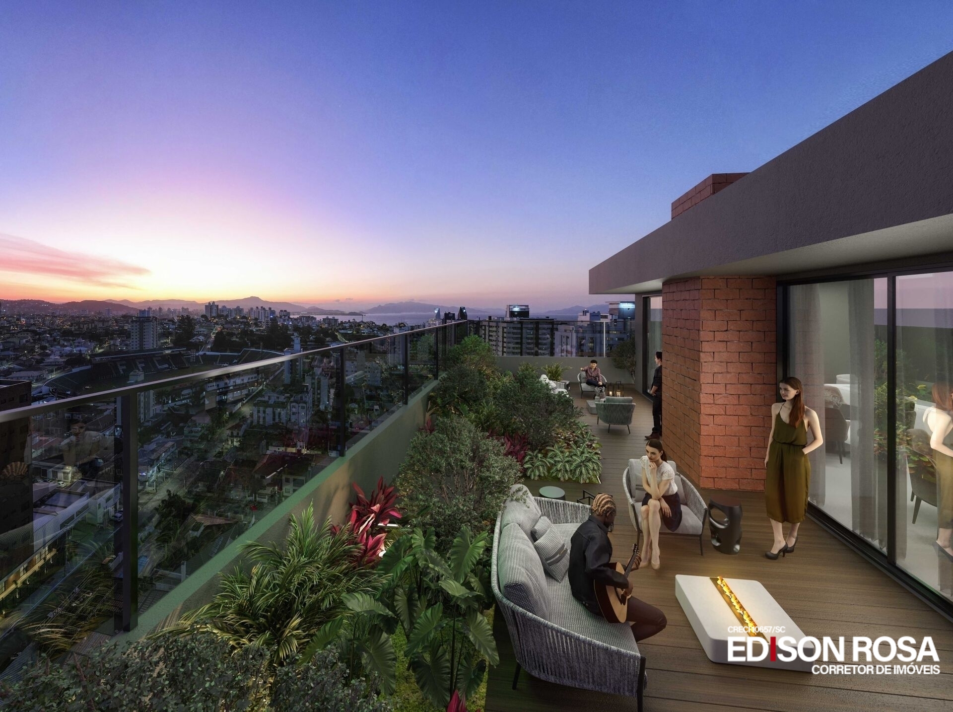 Apartamento Edifício SKY 305 à venda no Estreito em Florianópolis SC: Seu AP em 2026, 3 quartos sendo 1 suíte, 2 vagas e hobby box.