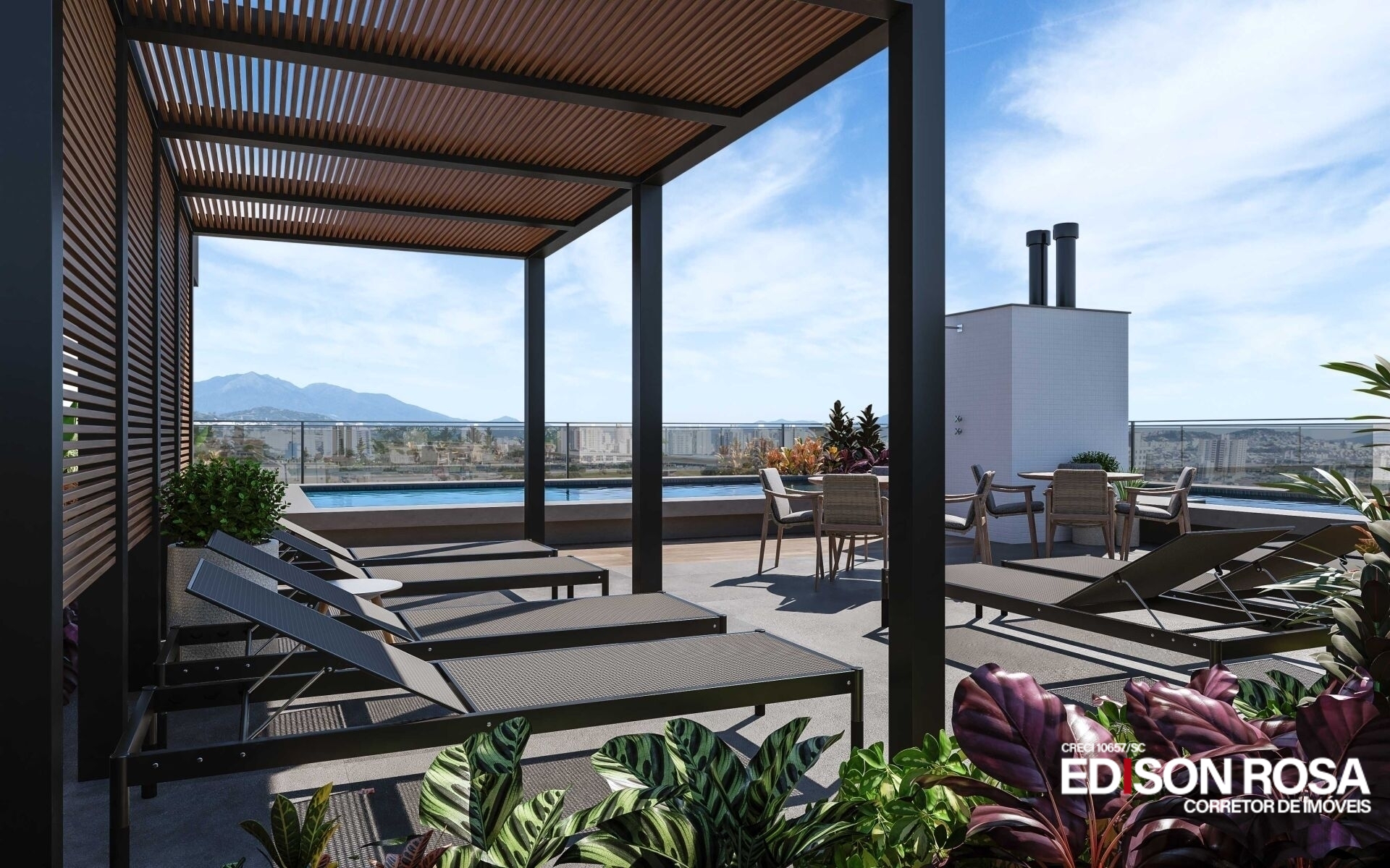 Apartamento Edifício SKY 305 à venda no Estreito em Florianópolis SC: More em 2026, 2 quartos sendo 1 suíte, garagem e hobby box.