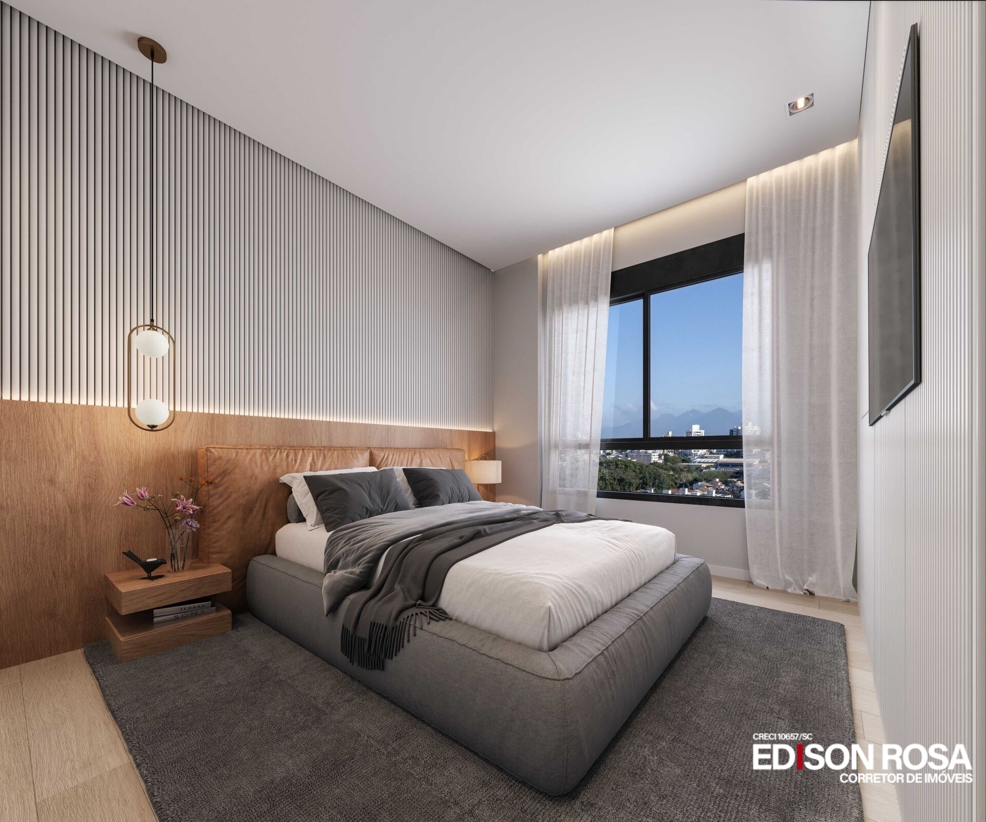 Apartamento Edifício SKY 305 à venda no Estreito em Florianópolis SC: More em 2026, 2 quartos sendo 1 suíte, garagem e hobby box.