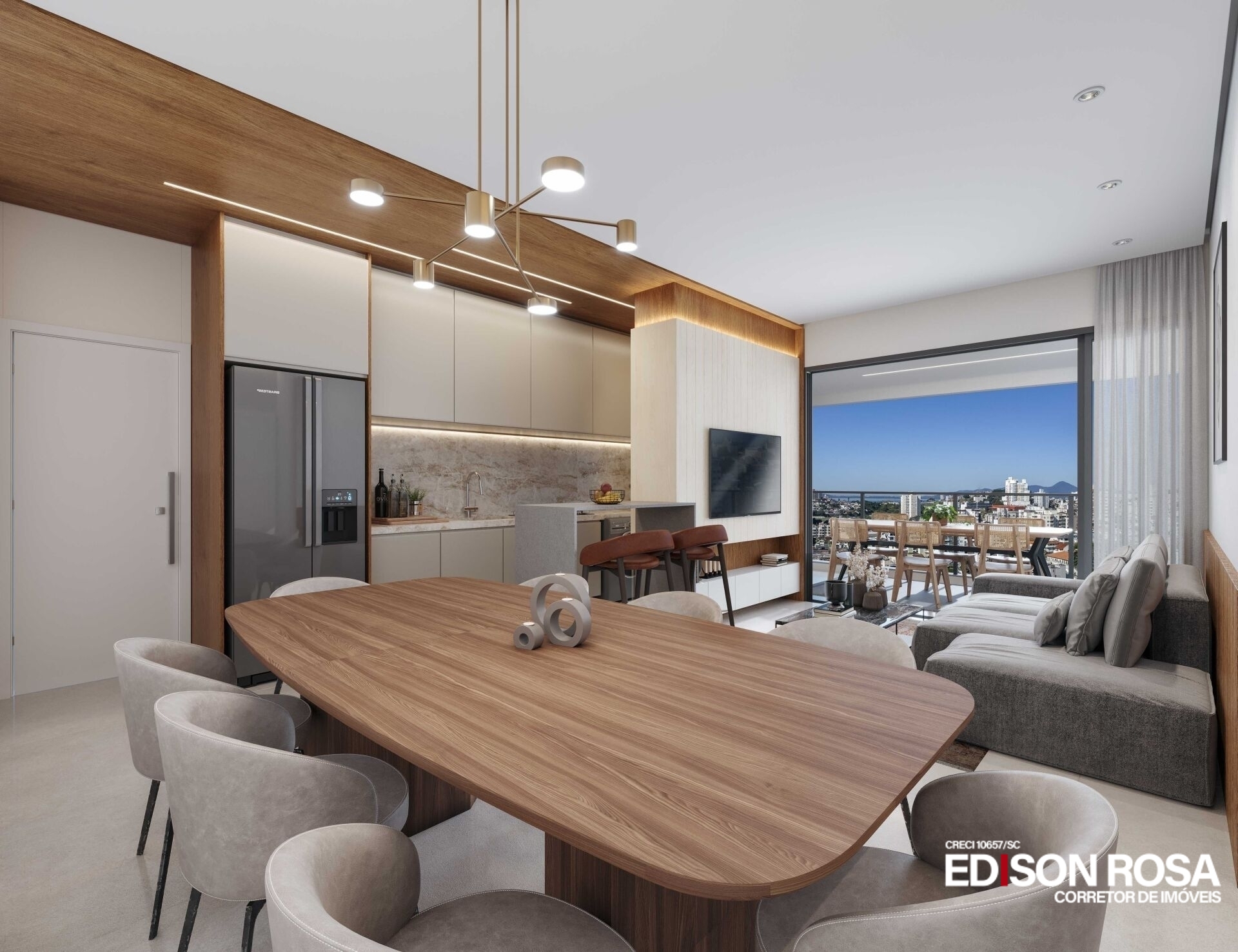 Apartamento Edifício SKY 305 à venda no Estreito em Florianópolis SC: More em 2026, 2 quartos sendo 1 suíte, garagem e hobby box.