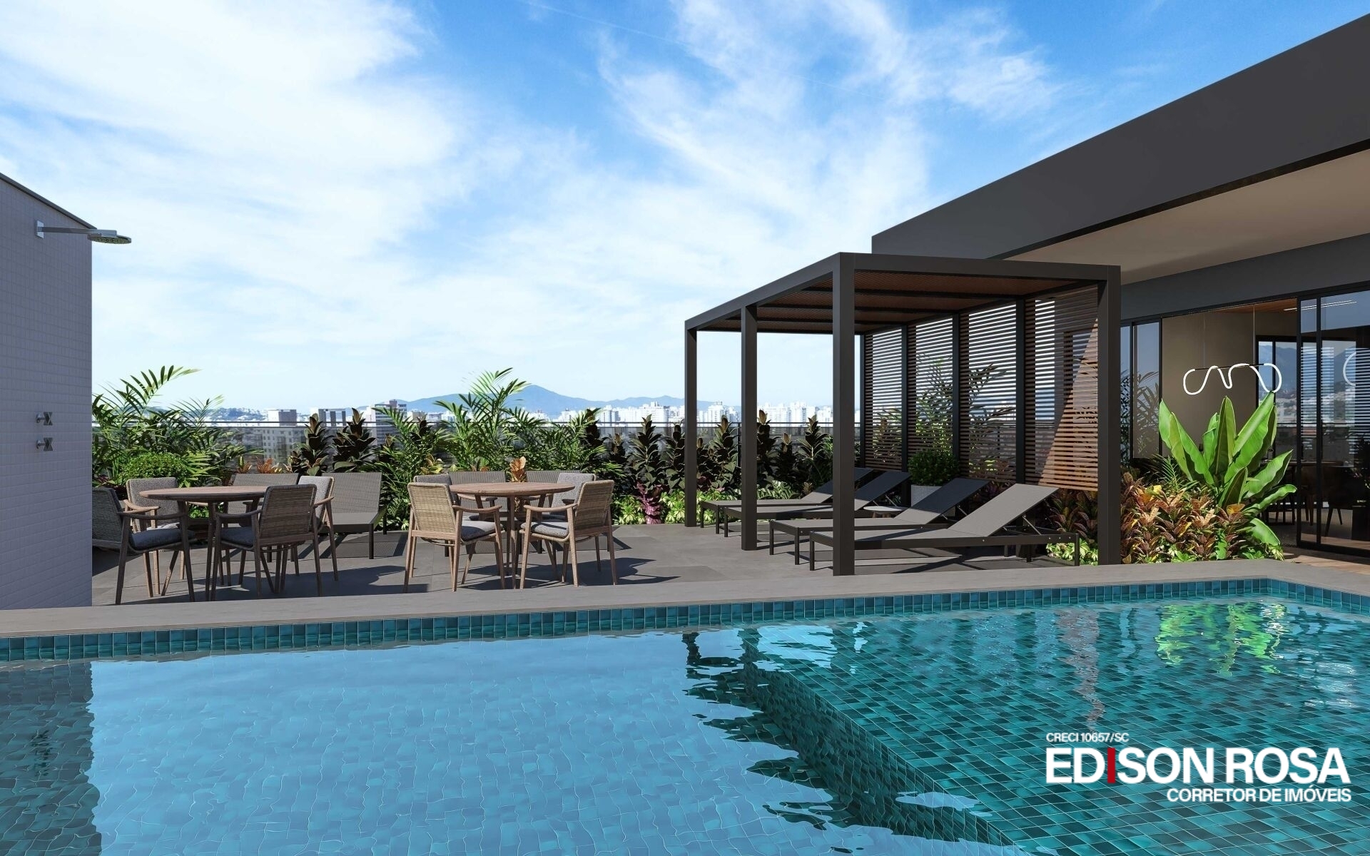 Apartamento Edifício SKY 305 à venda no Estreito em Florianópolis SC: More em 2026, 2 quartos sendo 1 suíte, garagem e hobby box.