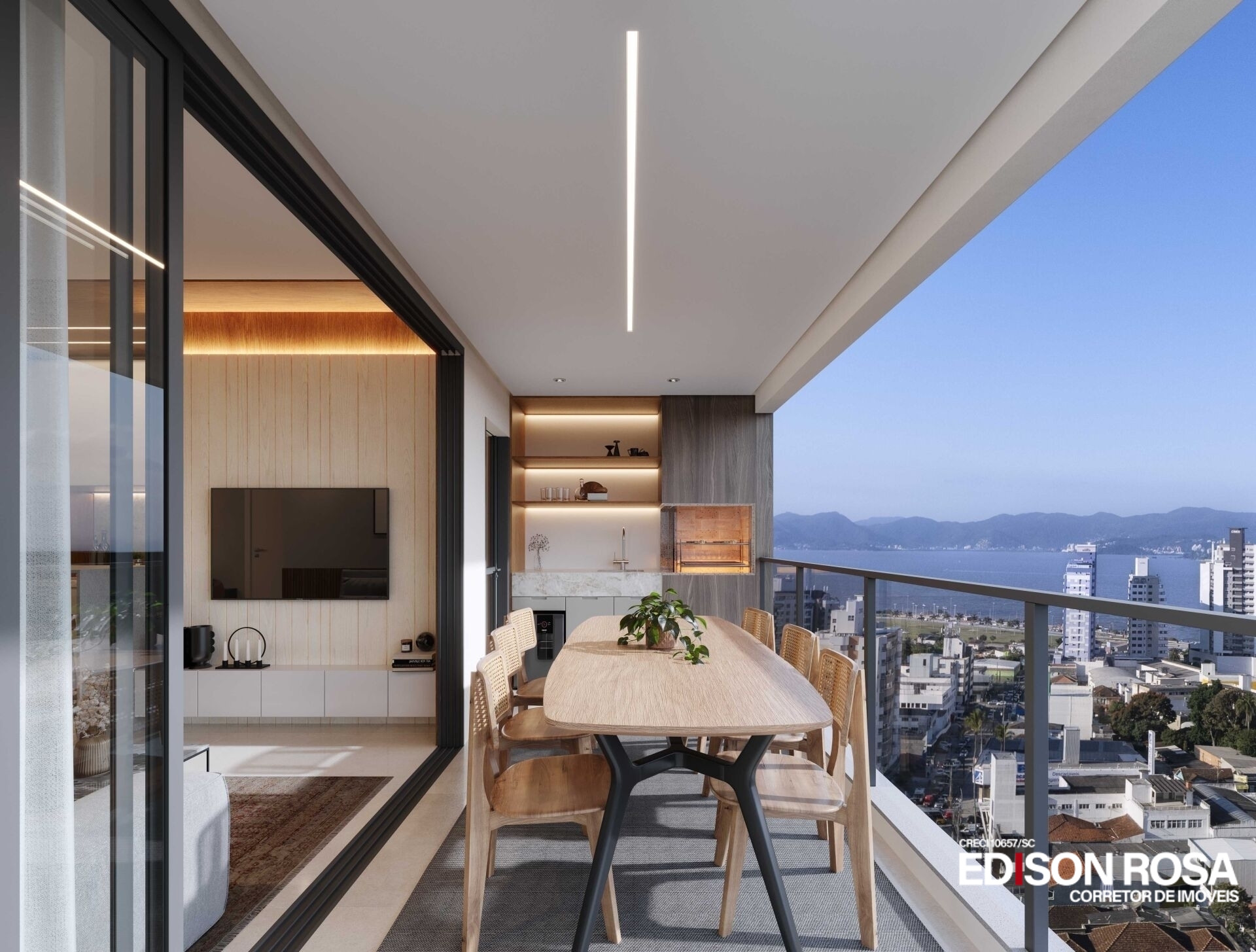 Apartamento Edifício SKY 305 à venda no Estreito em Florianópolis SC: More em 2026, 2 quartos sendo 1 suíte, garagem e hobby box.