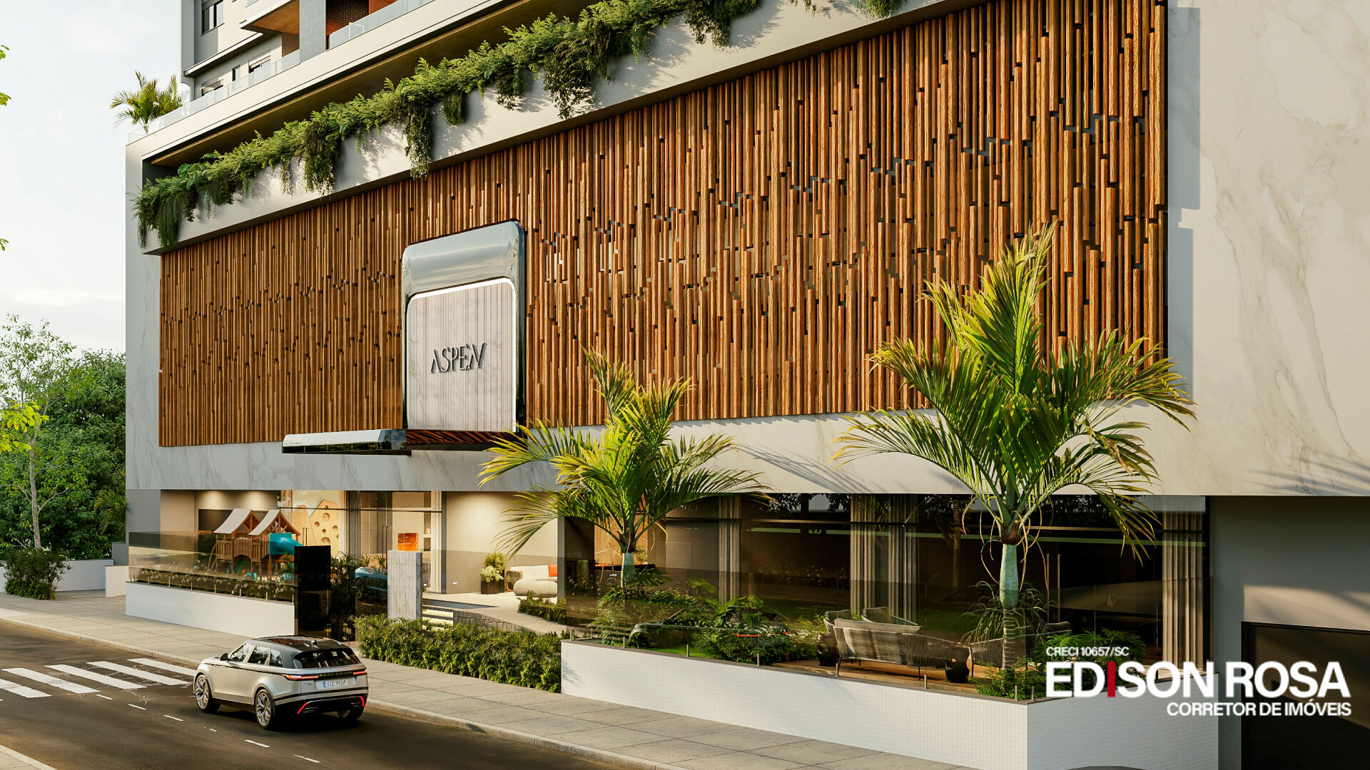 Apartamento no Edifício Aspen Floresta Home Club em São José/SC, 02 Suítes com 84,80 m² privativos - Cimes Construtora.