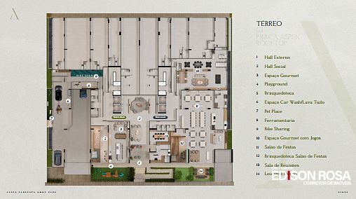 Apartamento no Edifício Aspen Floresta Home Club em São José SC, 3 quartos sendo 1 suíte próximo a Florianópolis SC.