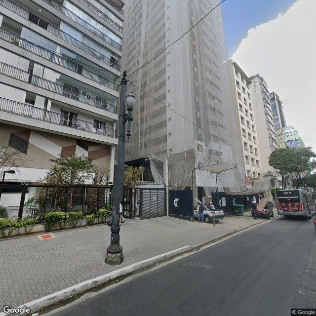 Imagem estática do "Street View" da localização