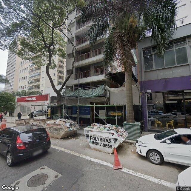 Imagem estática do "Street View" da localização