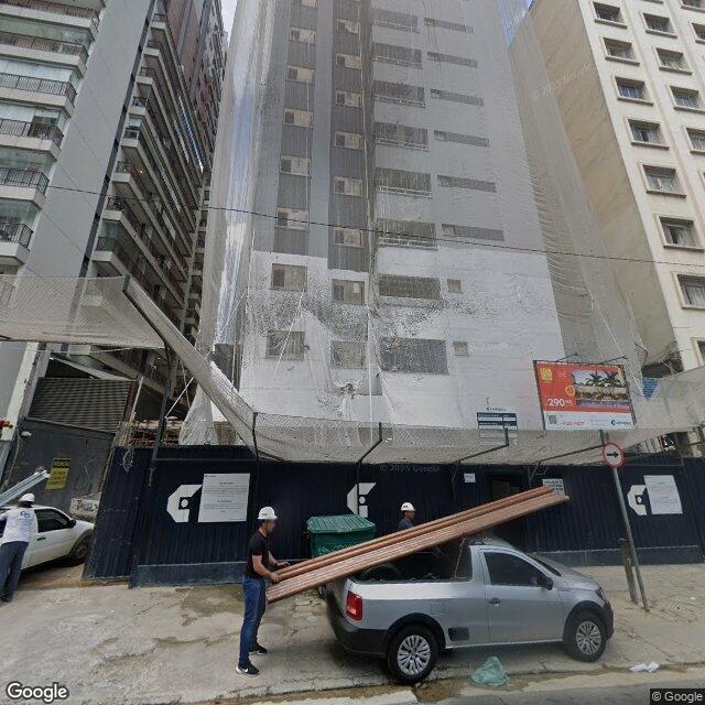 Imagem estática do "Street View" da localização