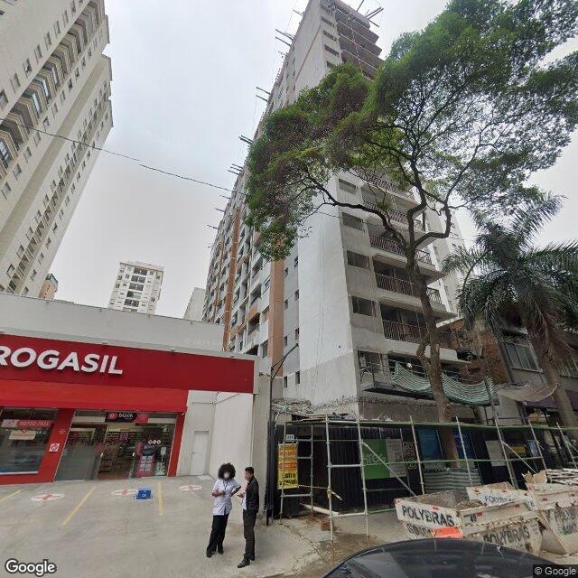 Imagem estática do "Street View" da localização