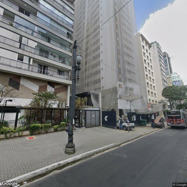 Imagem estática do "Street View" da localização