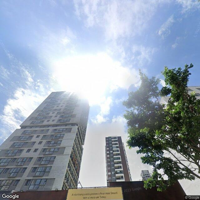 Imagem estática do "Street View" da localização