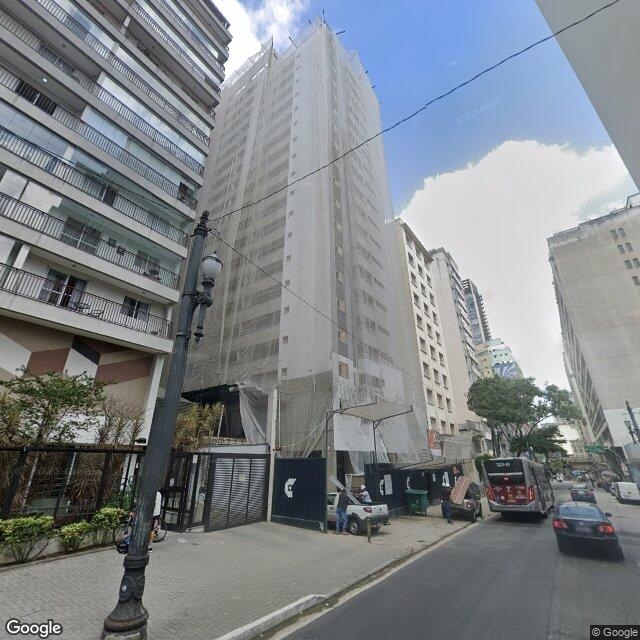 Imagem estática do "Street View" da localização