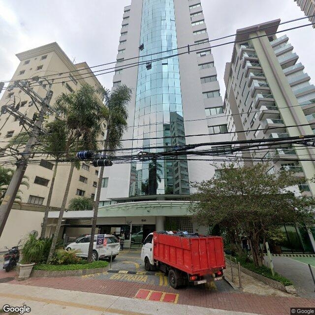 Imagem estática do "Street View" da localização