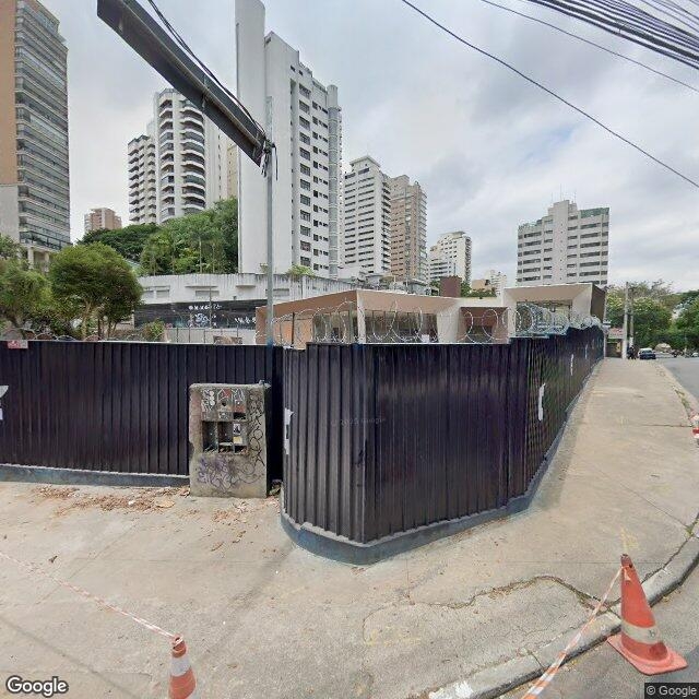 Imagem estática do "Street View" da localização