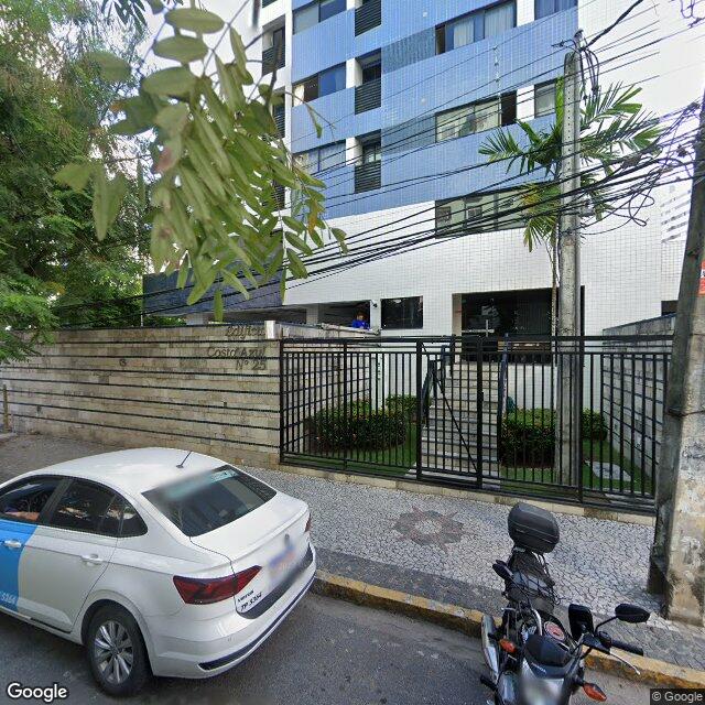 Imagem estática do "Street View" da localização