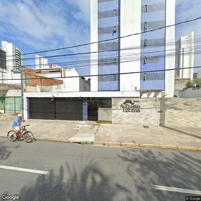 Imagem estática do "Street View" da localização