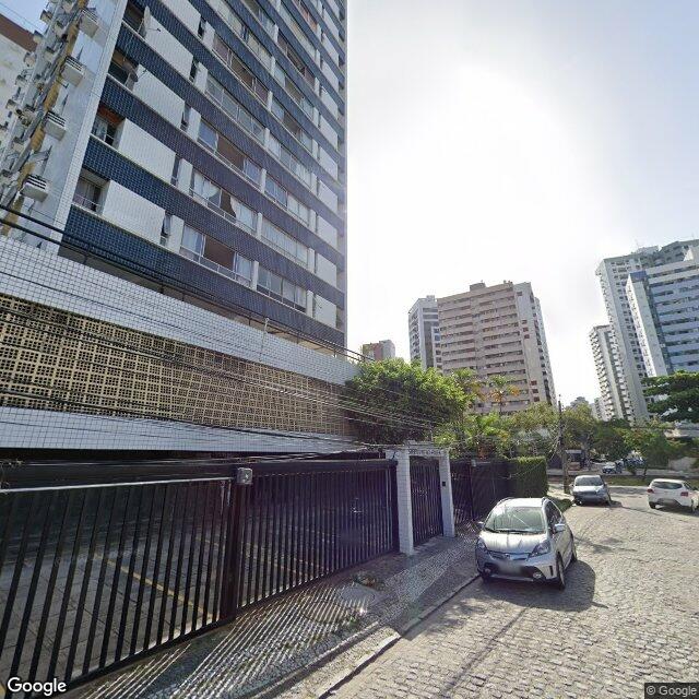 Imagem estática do "Street View" da localização