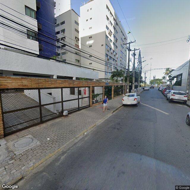 Imagem estática do "Street View" da localização