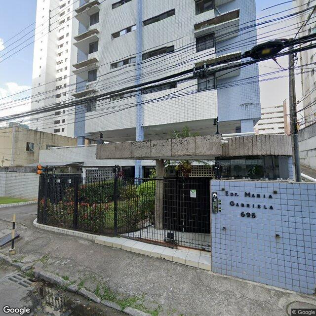 Imagem estática do "Street View" da localização