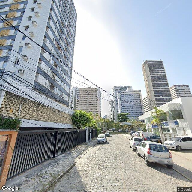 Imagem estática do "Street View" da localização