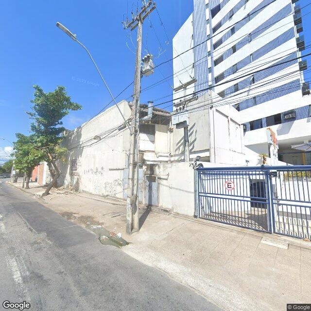 Imagem estática do "Street View" da localização