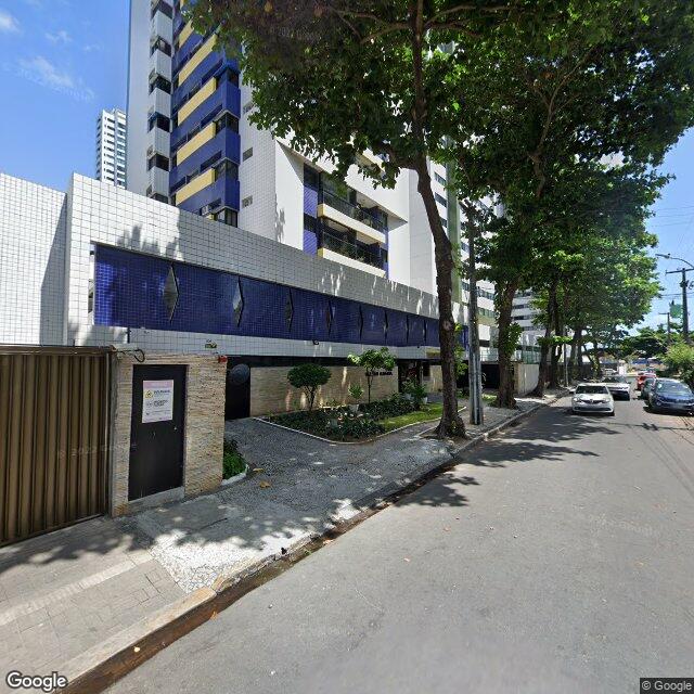 Imagem estática do "Street View" da localização