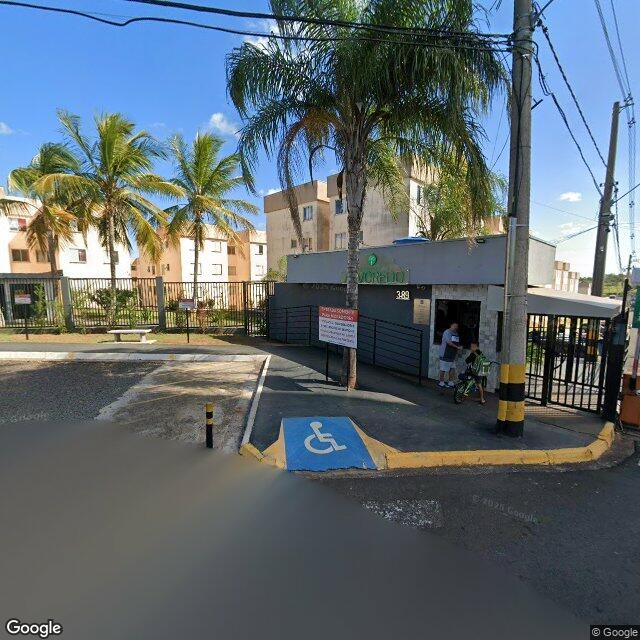 Imagem estática do "Street View" da localização