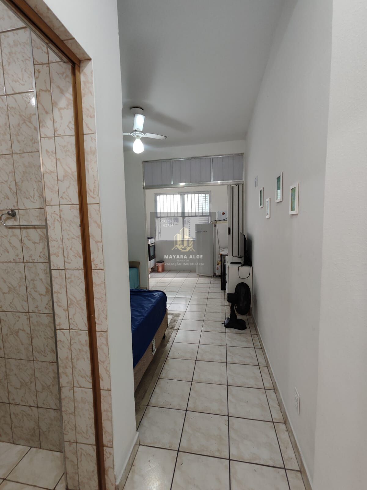 Kitnet Mobiliada para Locação – Centro de São Vicente