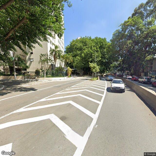 Imagem estática do "Street View" da localização