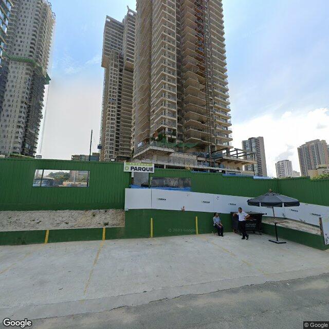 Imagem estática do "Street View" da localização