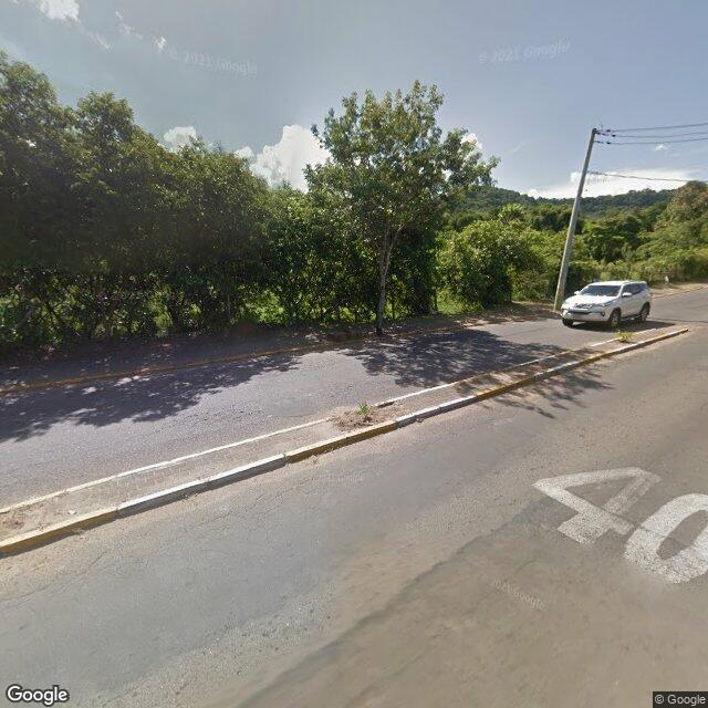 Imagem estática do "Street View" da localização