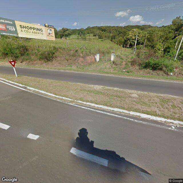 Imagem estática do "Street View" da localização