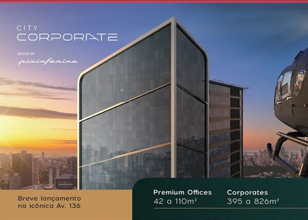 City Corporate Pininfarina: Novo Marco do Luxo Corporativo no Setor Marista de Goiânia.