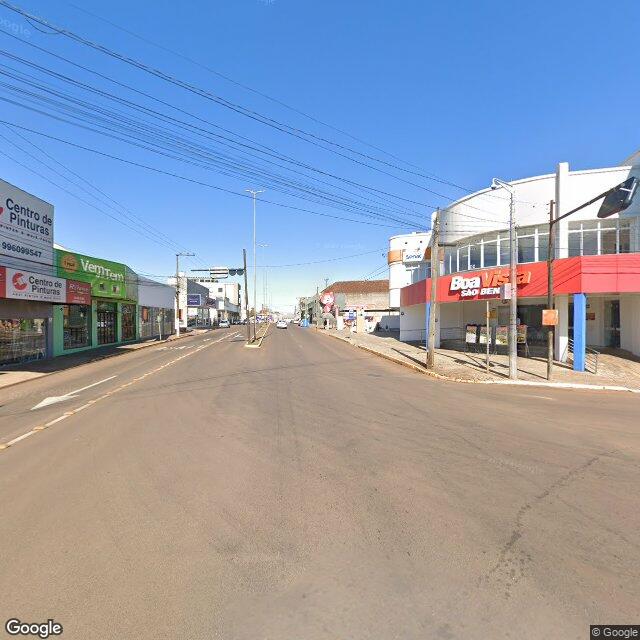 Imagem estática do "Street View" da localização