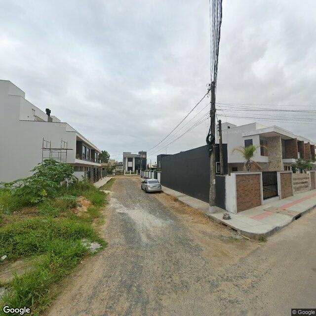 Imagem estática do "Street View" da localização