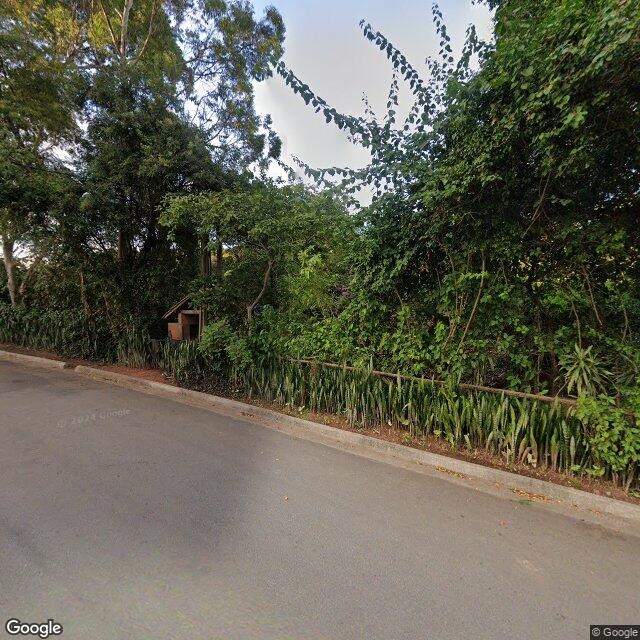 Imagem estática do "Street View" da localização