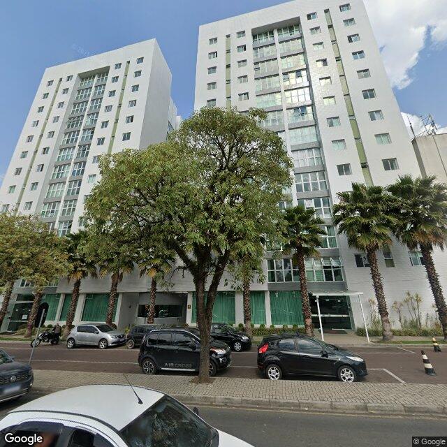 Imagem estática do "Street View" da localização