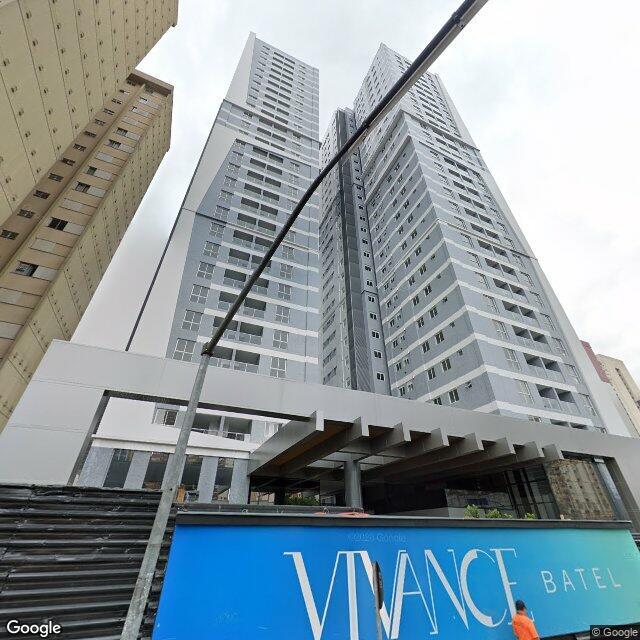 Imagem estática do "Street View" da localização