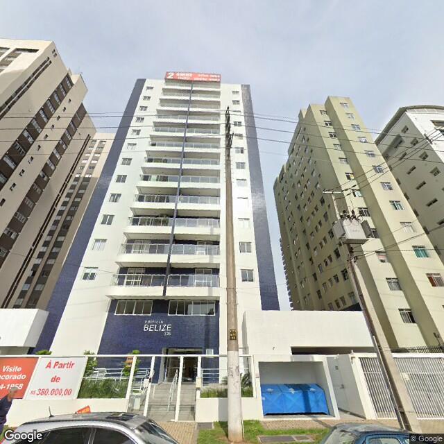 Imagem estática do "Street View" da localização