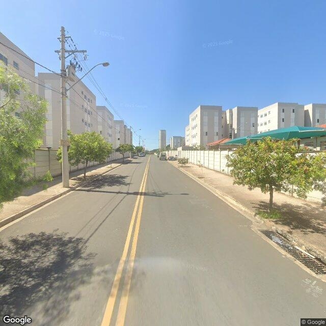 Imagem estática do "Street View" da localização