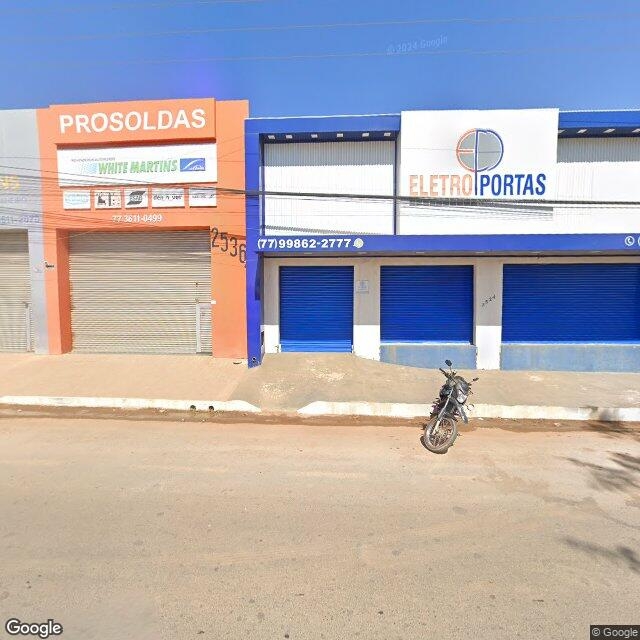 Imagem estática do "Street View" da localização