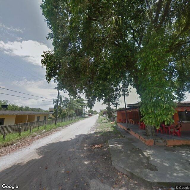 Imagem estática do "Street View" da localização