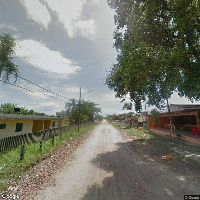 Imagem estática do "Street View" da localização