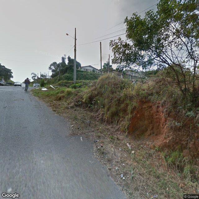 Imagem estática do "Street View" da localização