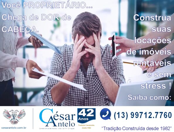 Serviços Imobiliários: Por quê confiar em    César Antelo ?
