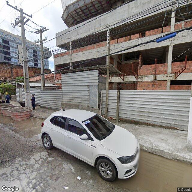 Imagem estática do "Street View" da localização