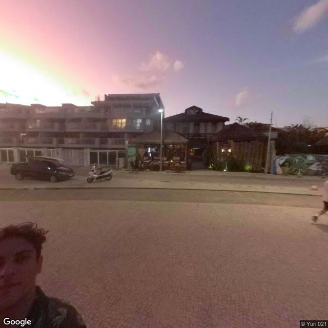 Imagem estática do "Street View" da localização